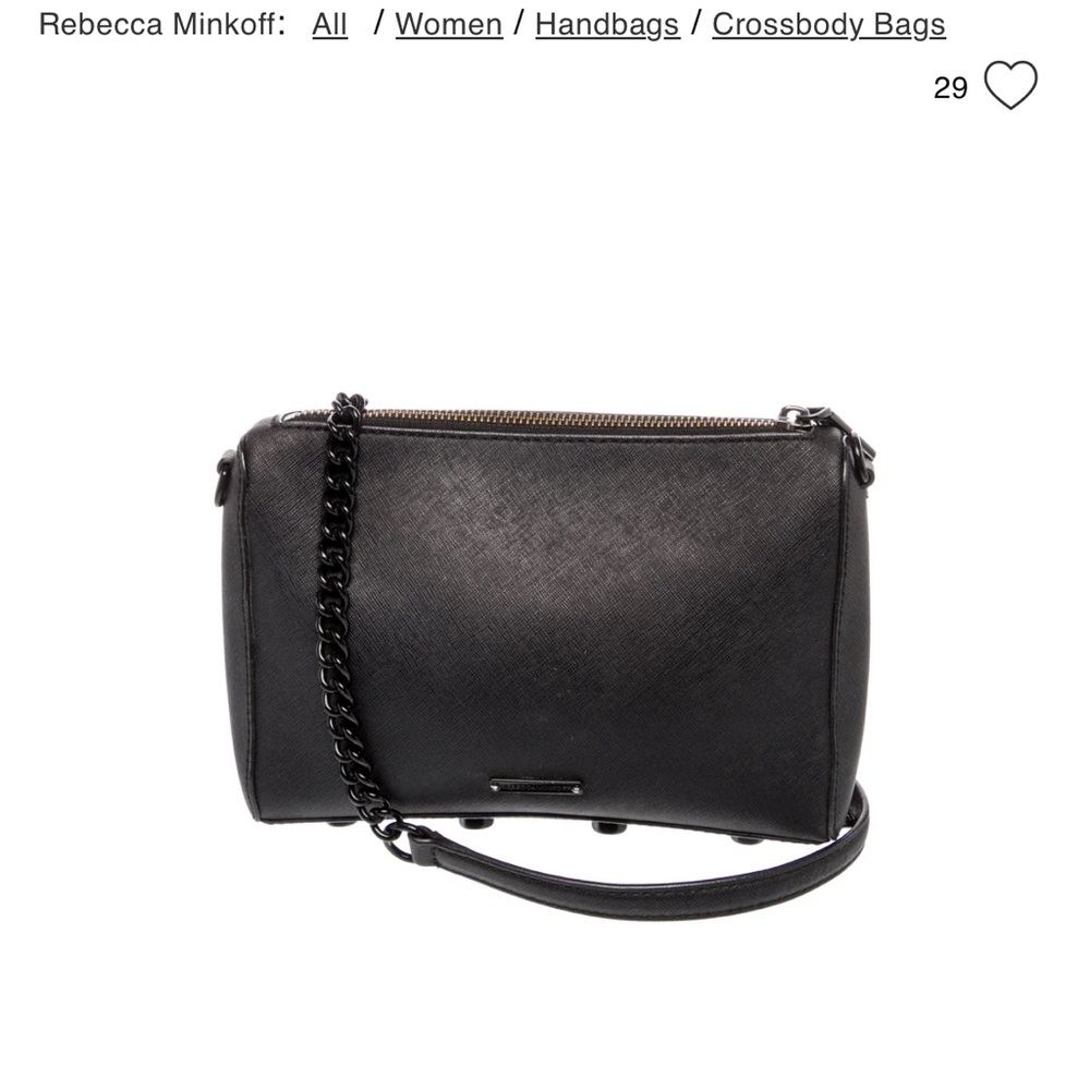 Rebecca Minkoff Suede Crossbody Bag - like new - Picture 3 of 6